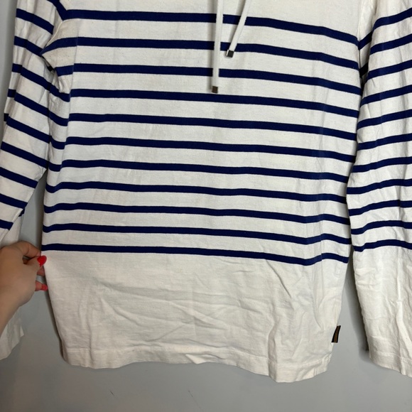 Scotch & Soda Funnel Neck Breton Pullover - Picture 4 of 8